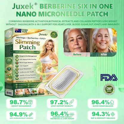 New 2026 Upgrade:  𝐉𝐮𝐱𝐞𝐤® 𝑩𝒆𝒓𝑏𝘦𝘳𝑖𝗇𝒆 10-𝗶𝙣-𝟏 𝑁𝑎𝑛𝑜 𝘔𝘪𝘤𝘳𝘰𝘯𝘦𝘦𝘥𝘭𝘦 𝖯𝚊𝗍𝖼𝗁 with Science-Backed Formula
